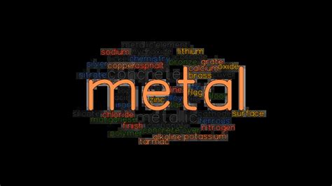 What is another word for metal 